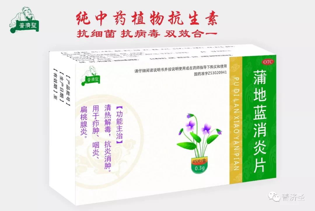 蒲地藍消炎片