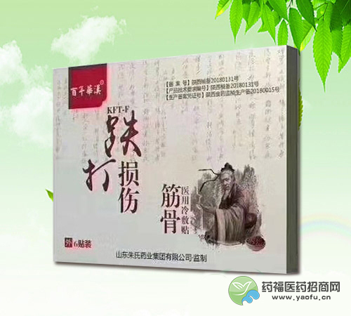 百年華漢跌打損傷筋骨醫用冷敷貼