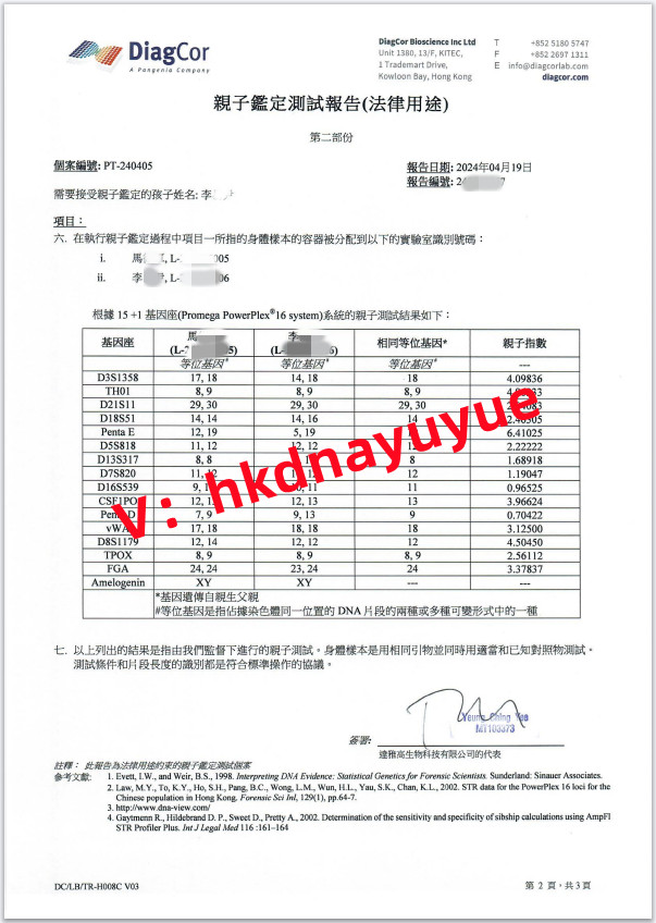 香港驗血預約聯系方式